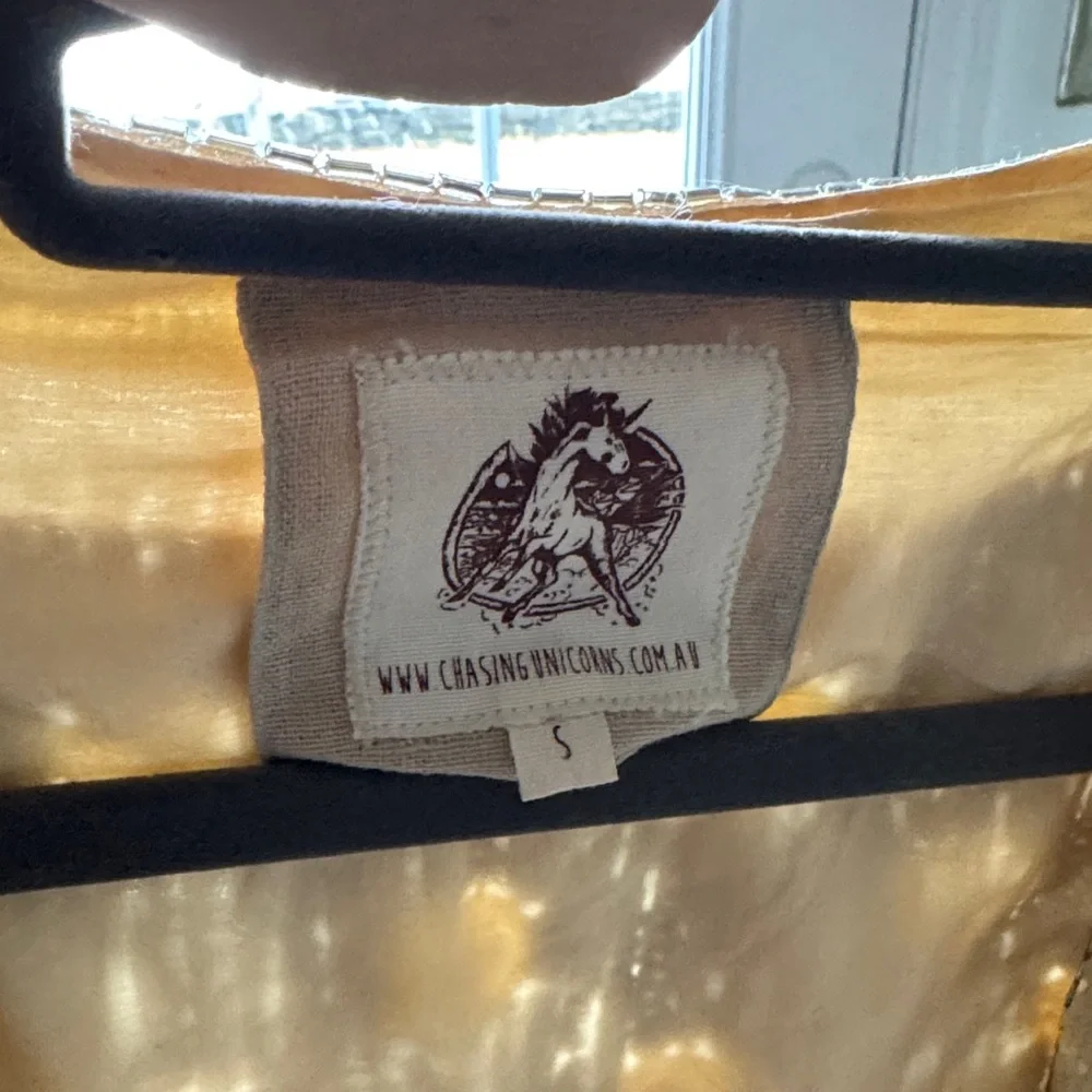 Chasing unicorns Sequin Embellished Gold & Silver Jacket - Women's - Picture 4 of 4